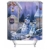 Frohe Weihnachten Stoff Wasserdichte Badezimmer Duschvorhang Shower Curtain+ Haken 180x180cm(72×72 inch), #17 - 