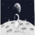 Abakuhaus Astronaut Duschvorhang, Space Kinder glücklich, Digital auf Stoff Bedruckt inkl.12 Haken Farbfest Wasser Bakterie Resistent, 175 x 240 cm, Schwarz Weiß - 