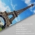 MOXINO Paris Duschvorhang Anti-Schimmel 180x180 cm Polyester Stoff Textil Waschbar Badvorhang 3D Eiffelturm Motiv Design Duschvorhänge Wasserdicht Badezimmer Vorhänge mit 12 Haken - 3